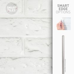 Zürich Ziegel Klebefliese 54,05 cm x 27,58 cm Die Smarttiles