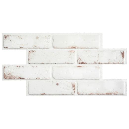 Carrelage adhésif Brick Toscana 54,05 cm x 27,58 cm Les Smarttiles