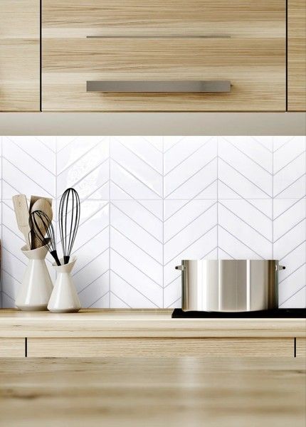 Rajola Adhesiu Chevron Bloc 57,35cm x 29,41cm The Smarttiles
