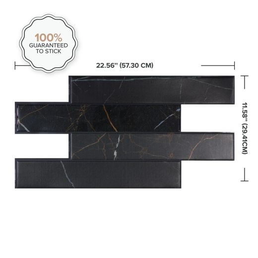 Norwegische Dorato-Klebefliese 57,30 cm x 29,41 cm Die Smarttiles