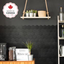 Αυτοκόλλητο πλακάκι Hexa Walton 24,28cm x 26,95cm The Smarttiles