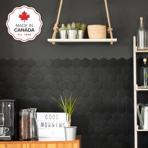 Αυτοκόλλητο πλακάκι Hexa Walton 24,28cm x 26,95cm The Smarttiles