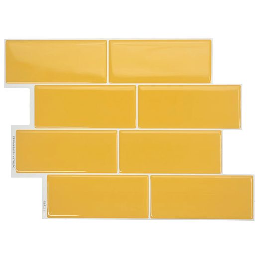Carrelage adhésif Sunny Metro 29,36 cm x 21,29 cm Les Smarttiles