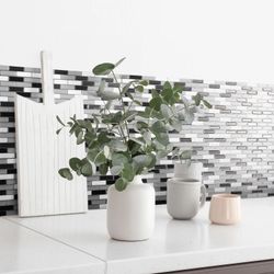 Rajola Adhesiu Murano Metallik 25,91cm x 23,11 cm The Smarttiles