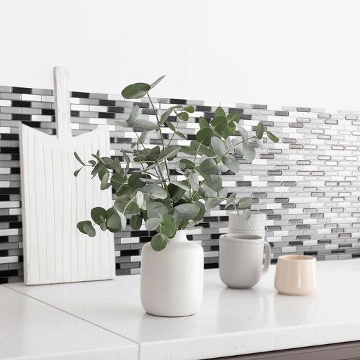 Rajola Adhesiu Murano Metallik 25,91cm x 23,11 cm The Smarttiles