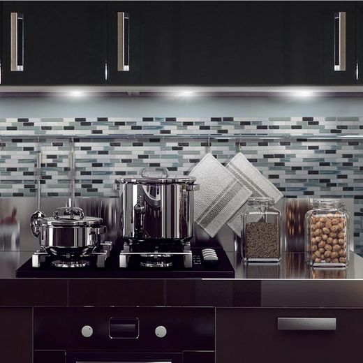 Piastrella adesiva Muretto Brina 10" x 9" The Smarttiles