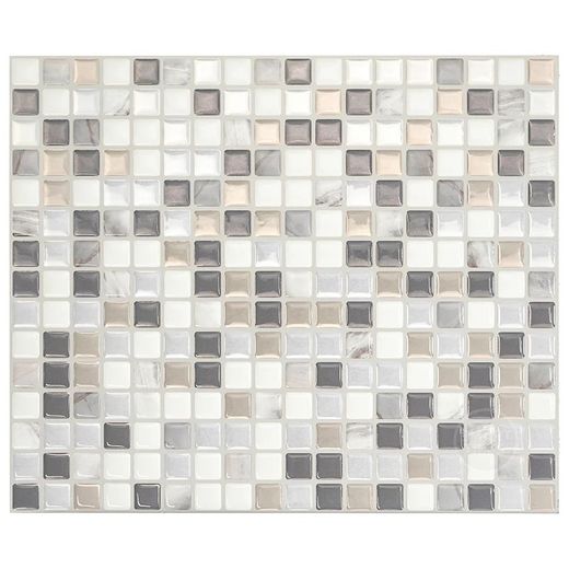 Carrelage adhésif Minimal Night 25,91 cm x 23,11 cm Les Smarttiles