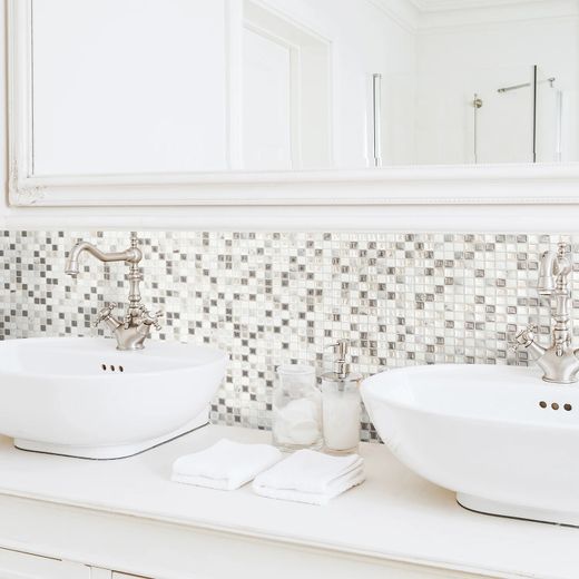 Αυτοκόλλητο πλακάκι Minimal Night 25,91 cm x 23,11 cm The Smarttiles