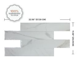 Piastrella adesiva Norvegia Asti 57,30 cm x 29,41 cm The Smarttiles