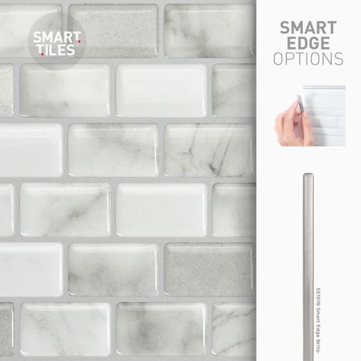 Piastrella adesiva Ravenna Roma 24,89 cm x 24,74 cm The Smarttiles