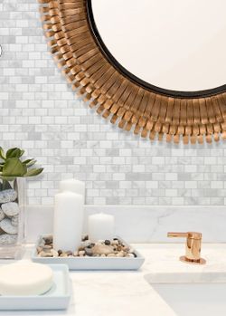 Piastrella adesiva Ravenna Roma 24,89 cm x 24,74 cm The Smarttiles