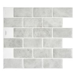 Azulejo Adhesivo Subway Fondi 27,81cm x 24,64 cm The Smarttiles