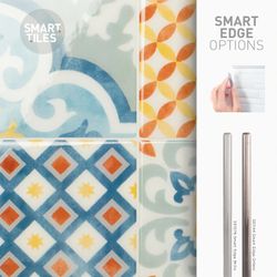 Piastrella adesiva Almada Vintage 22,86 cm x 22,86 cm The Smarttiles