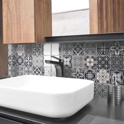 Αυτοκόλλητο πλακάκι Arezzo Vintage 9" x 9" The Smarttiles