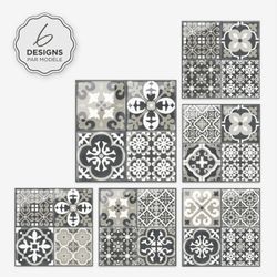Αυτοκόλλητο πλακάκι Arezzo Vintage 9" x 9" The Smarttiles