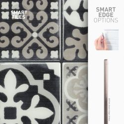 Αυτοκόλλητο πλακάκι Arezzo Vintage 9" x 9" The Smarttiles