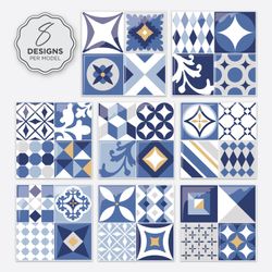 Piastrella adesiva Vintage Azur 22,86 cm x 22,86 cm The Smarttiles