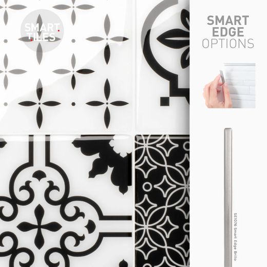 Vintage Evora självhäftande kakel 22,86 cm x 22,86 cm Smarttiles