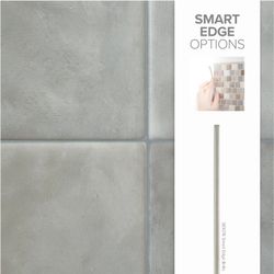 Zellige Fez självhäftande kakel 22,86 cm x 22,86 cm Smarttiles