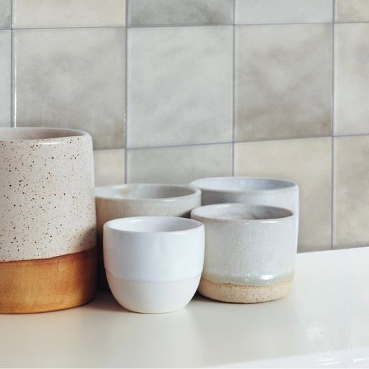 Zellige Fez självhäftande kakel 22,86 cm x 22,86 cm Smarttiles