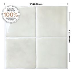 Zellige Oia Kleeftegel 22,86 cm x 22,86 cm De Smarttiles