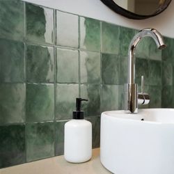 Zellige mugg självhäftande kakel 23 x 23 cm Smarttiles