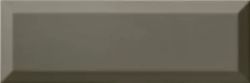 Caja Azulejo biselado Dark Grey Brillo 10x30 cm 1,02 m2 Ribesalbes