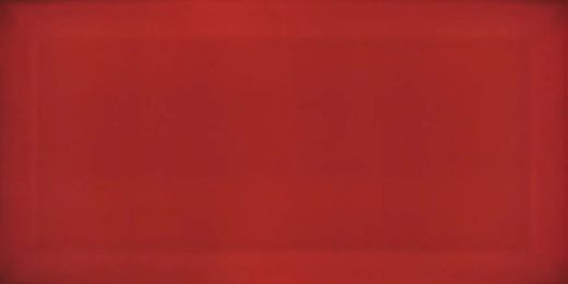 Caja Azulejo biselado Rojo Brillo 7,5x15 cm Ribesalbes