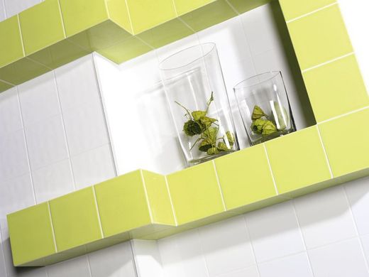 Piastrella bianca opaca 15x15 1,00M2 / Box 44 Pezzi