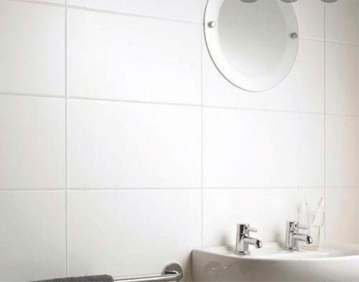 Piastrella bianca opaca senza rettifica 30x60 1,80m2 10 pezzi