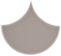 Azulejo Escama 15,5x17 color Gris claro brillo 33 piezas 0,50 m2/Caja Complementto