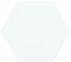 Azulejo Hexagonal 11x13 color Blanco brillo 54 piezas 0,70 m2/Caja Complementto