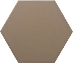 Azulejo Hexagonal 11x13 color Piedra mate 54 piezas 0,70 m2/Caja Complementto