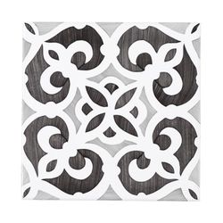 Azulejo hidraulico Sitjes pizarra 14x14 cm Ceramica Lantiga