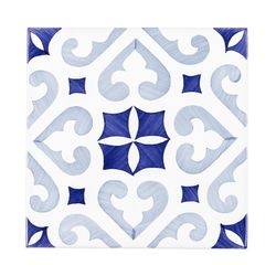 Υδραυλικό πλακάκι Vinaroz μπλε 14x14 cm Ceramica Lantiga