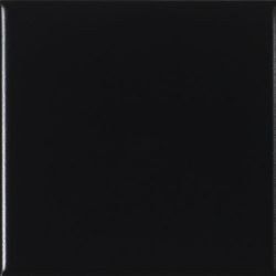 Azulejo Negro Brillo 20X20 cm 1,00m2 25 Piezas