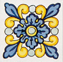 Azulejo Onda 15x15 cm Cerámica l´Antiga