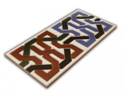 Arabesque Baseboard Tile mod.510V