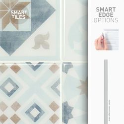 Αυτοκόλλητα πλακάκια Parma Vintage 9" x 9" The Smarttiles