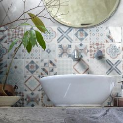 Αυτοκόλλητα πλακάκια Parma Vintage 9" x 9" The Smarttiles