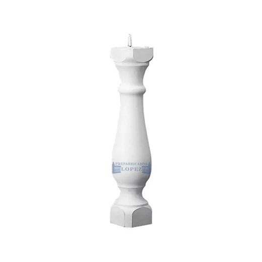 Baluster Athens B Concrete 10x10x50 cm