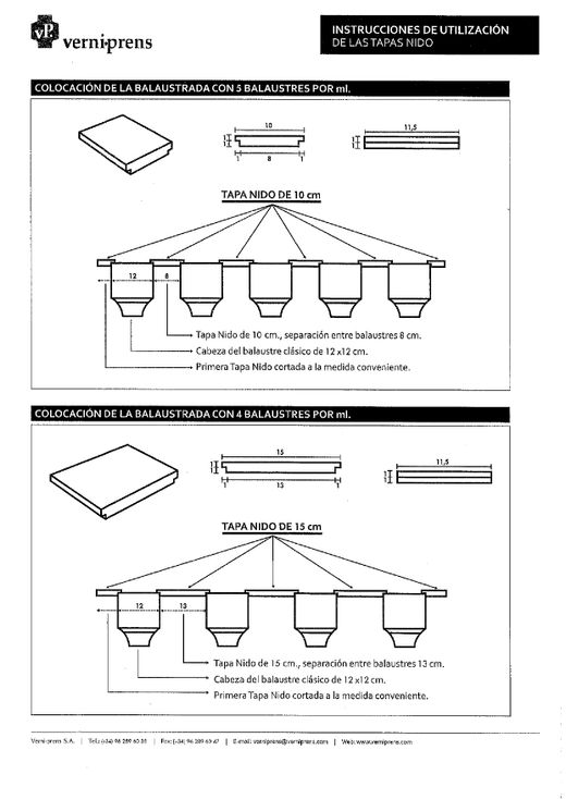 Classic baluster Geneva