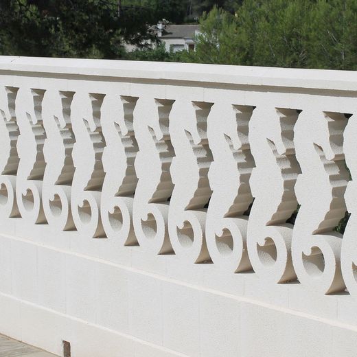 Balustre Plànol Semipolit Cavallet de mar Verniprens