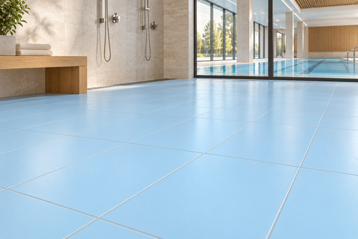 Caixa de porcelana 11,9x24,4 azul claro 1,06m2 34 peças Gres de Aragon