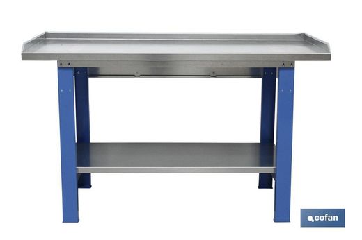 Steel Tabletop Workbench 1.5 Meters
