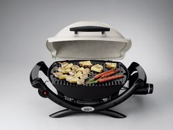 Barbacoa de gas Q 1000 Titanium Weber