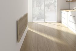 Barra cocina abatible Vulcano blanco / roble tostado  50x100 cm Cancio