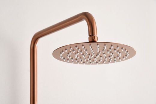 Delos Duschstång med ett handtag Borstad roséguld BDD055/ORC Imex