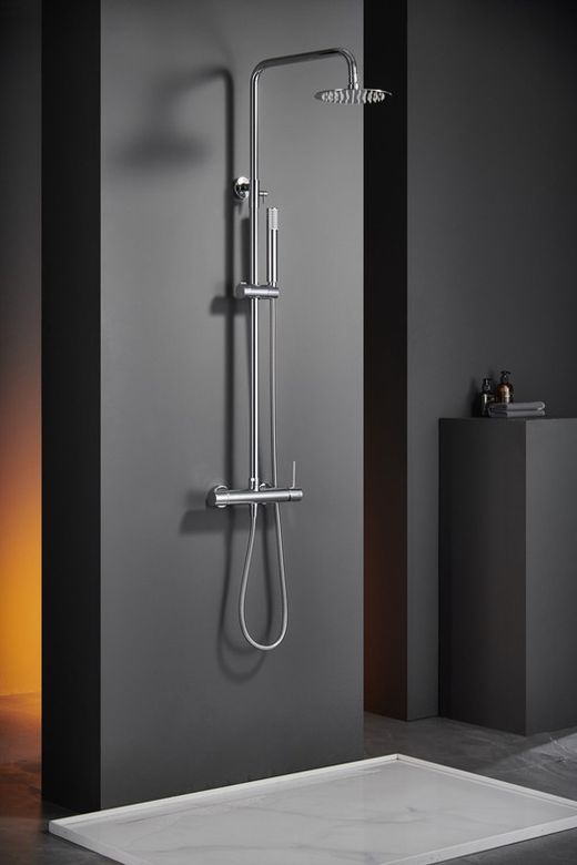 Monza krom engrepps duschstång BDM039/NG Imex