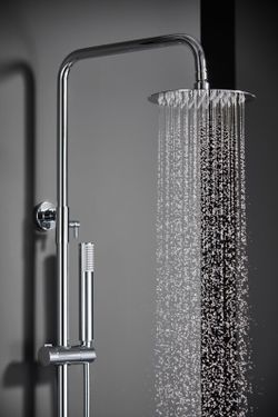 Monza krom engrepps duschstång BDM039/NG Imex